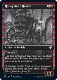 Honeymoon Hearse - Innistrad: Double Feature - Magic: The Gathering card