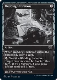 Wedding Invitation - Innistrad: Double Feature - Magic: The Gathering card
