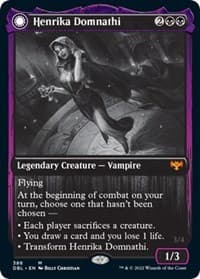 Henrika Domnathi - Innistrad: Double Feature - Magic: The Gathering card