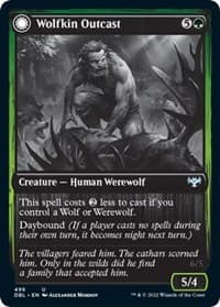 Wolfkin Outcast - Innistrad: Double Feature - Magic: The Gathering card