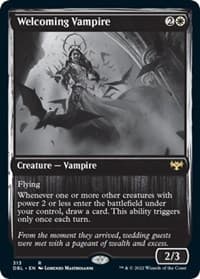 Welcoming Vampire - Innistrad: Double Feature - Magic: The Gathering card