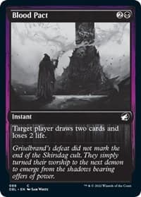 Blood Pact - Innistrad: Double Feature - Magic: The Gathering card