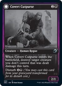 Covert Cutpurse - Innistrad: Double Feature - Magic: The Gathering card