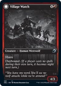 Village Watch - Innistrad: Double Feature - Magic: The Gathering card
