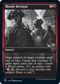 Bloody Betrayal - Innistrad: Double Feature - Magic: The Gathering card