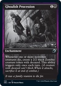 Ghoulish Procession - Innistrad: Double Feature - Magic: The Gathering card