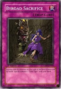 Byroad Sacrifice - Cyberdark Impact - YuGiOh card