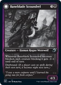Baneblade Scoundrel - Innistrad: Double Feature - Magic: The Gathering card