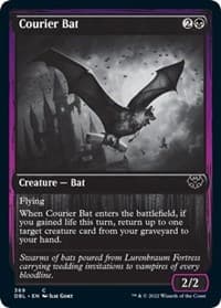 Courier Bat - Innistrad: Double Feature - Magic: The Gathering card
