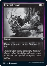 Infernal Grasp - Innistrad: Double Feature - Magic: The Gathering card