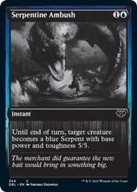 Serpentine Ambush - Innistrad: Double Feature - Magic: The Gathering card