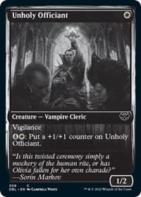 Unholy Officiant - Innistrad: Double Feature - Magic: The Gathering card