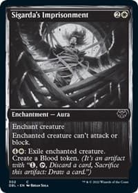 Sigarda's Imprisonment - Innistrad: Double Feature - Magic: The Gathering card