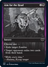 Aim for the Head - Innistrad: Double Feature - Magic: The Gathering card