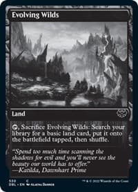 Evolving Wilds (530) - Innistrad: Double Feature - Magic: The Gathering card