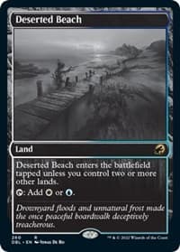 Deserted Beach - Innistrad: Double Feature - Magic: The Gathering card