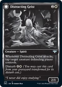 Distracting Geist - Innistrad: Double Feature - Magic: The Gathering card
