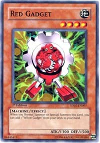 Red Gadget - Structure Deck: Machine Re-Volt - YuGiOh card