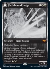 Faithbound Judge - Innistrad: Double Feature - Magic: The Gathering card