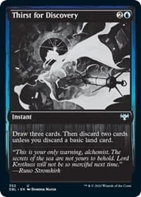 Thirst for Discovery - Innistrad: Double Feature - Magic: The Gathering card