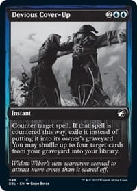 Devious Cover-Up - Innistrad: Double Feature - Magic: The Gathering card