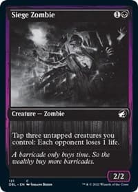 Siege Zombie - Innistrad: Double Feature - Magic: The Gathering card