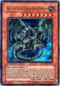 Ancient Gear Gadjiltron Dragon - Structure Deck: Machine Re-Volt - YuGiOh card