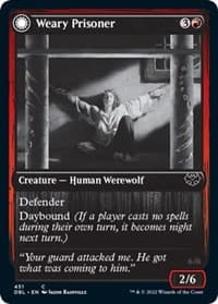 Weary Prisoner - Innistrad: Double Feature - Magic: The Gathering card