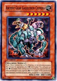 Ancient Gear Gadjiltron Chimera - Structure Deck: Machine Re-Volt - YuGiOh card