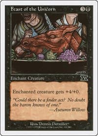 Feast of the Unicorn - Classic Sixth Edition - Magic: The Gathering card