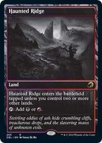Haunted Ridge - Innistrad: Double Feature - Magic: The Gathering card