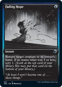Fading Hope - Innistrad: Double Feature - Magic: The Gathering card