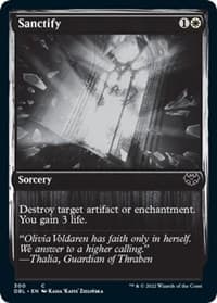 Sanctify - Innistrad: Double Feature - Magic: The Gathering card