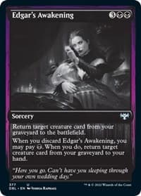 Edgar's Awakening - Innistrad: Double Feature - Magic: The Gathering card