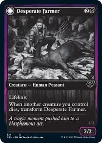 Desperate Farmer - Innistrad: Double Feature - Magic: The Gathering card