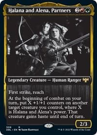 Halana and Alena, Partners - Innistrad: Double Feature - Magic: The Gathering card