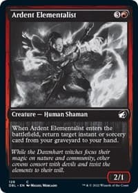 Ardent Elementalist - Innistrad: Double Feature - Magic: The Gathering card