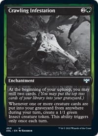 Crawling Infestation - Innistrad: Double Feature - Magic: The Gathering card