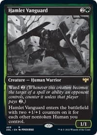 Hamlet Vanguard - Innistrad: Double Feature - Magic: The Gathering card