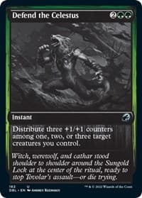 Defend the Celestus - Innistrad: Double Feature - Magic: The Gathering card