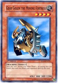 Gear Golem the Moving Fortress - Structure Deck: Machine Re-Volt - YuGiOh card