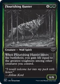Flourishing Hunter - Innistrad: Double Feature - Magic: The Gathering card
