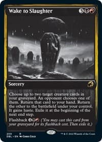Wake to Slaughter - Innistrad: Double Feature - Magic: The Gathering card