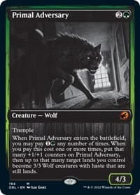 Primal Adversary - Innistrad: Double Feature - Magic: The Gathering card