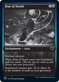 Fear of Death - Innistrad: Double Feature - Magic: The Gathering card