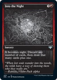 Into the Night - Innistrad: Double Feature - Magic: The Gathering card