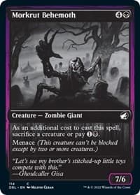 Morkrut Behemoth - Innistrad: Double Feature - Magic: The Gathering card