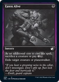 Eaten Alive - Innistrad: Double Feature - Magic: The Gathering card