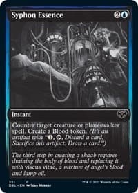 Syphon Essence - Innistrad: Double Feature - Magic: The Gathering card
