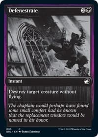 Defenestrate - Innistrad: Double Feature - Magic: The Gathering card